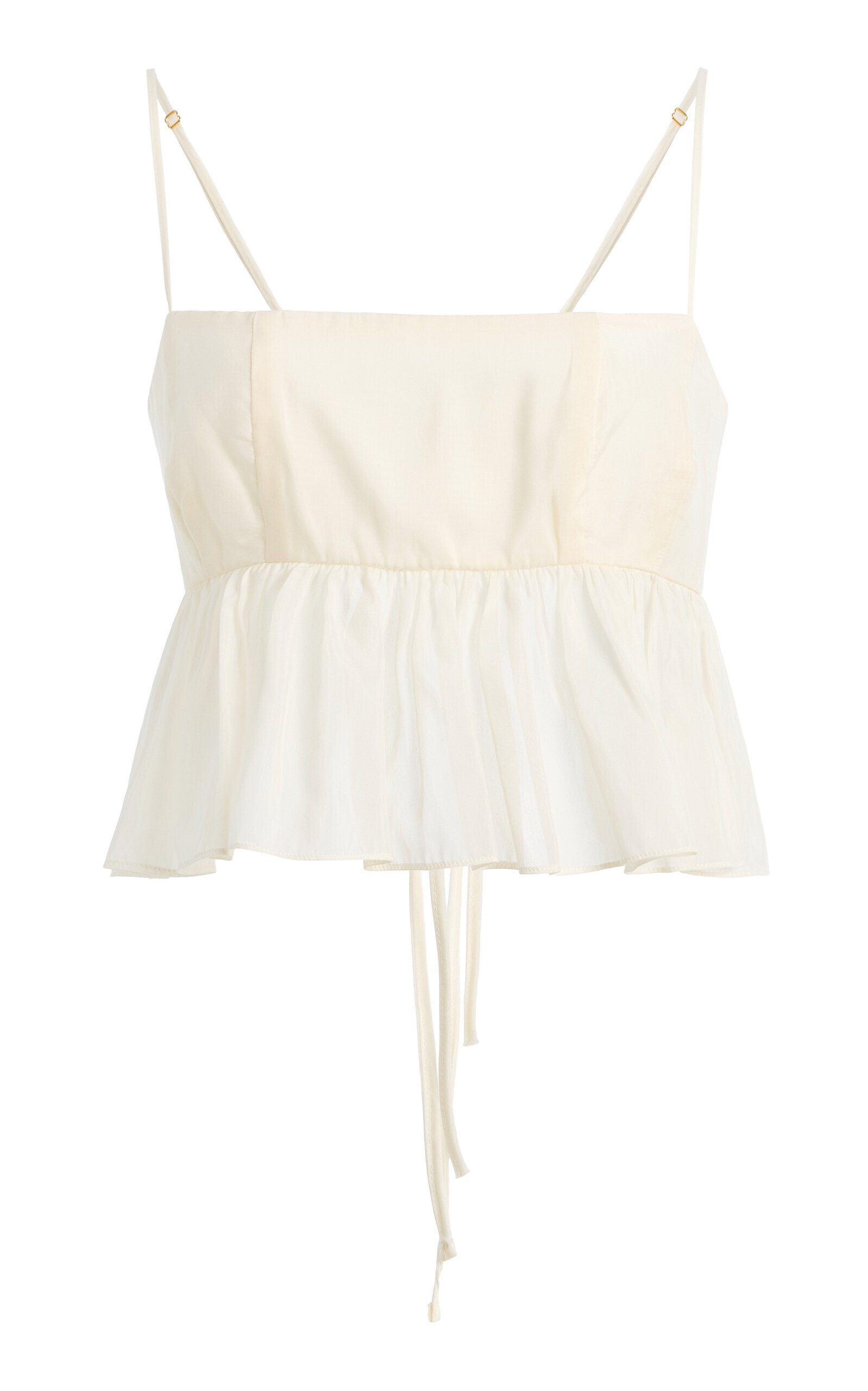Dune Cotton-Silk Voile Top | Moda Operandi (Global)
