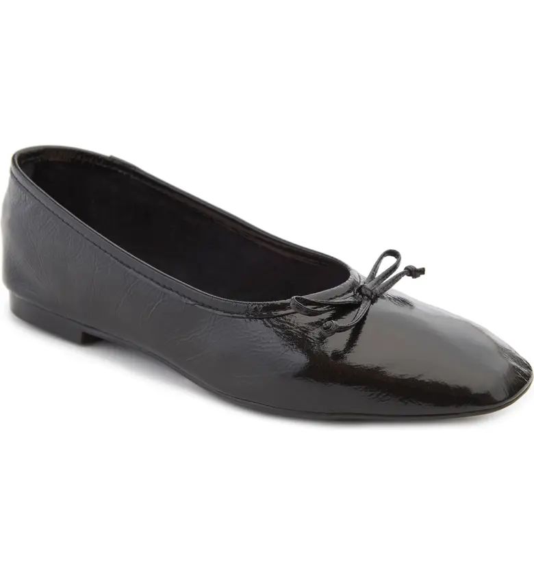 Schutz Arissa Square Toe Ballet Flat | Nordstrom | Nordstrom