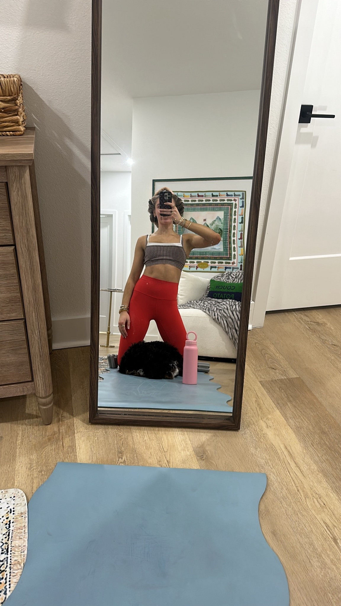 @abercrombie YPB studioflex layered sports bra size XS. My leggings are from amazon size XS CRZ YOGA High Waist Yoga Leggings 25"  

My workout and workout gear for my daily workout. I take pilates classes from @lexfish on Instagram she has a whole online platform and membership! Most of my pilates gear and tools are from Bala. Bala use code SLOANE15. 
#workoutgear #workoutwear #pilates #ootd #outfit #athleticwear #athleticoutfit #bikershorts #sportsbra #pilatesoutfit #athleisure #bala #pilatesworkout #pilateslovers #pilatestiktok #balabangles
 @lexfish @abercrombie 

#LTKSaleAlert #LTKfitnessgoals #LTKActive