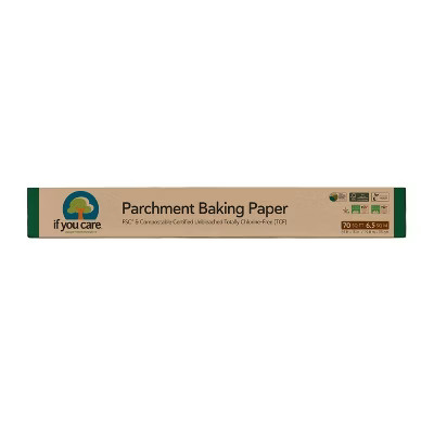 If You Care Unbleached Chlorine Free Parchment Baking Paper - 70 sq ft: Multipurpose, Non Stick, ... | Target