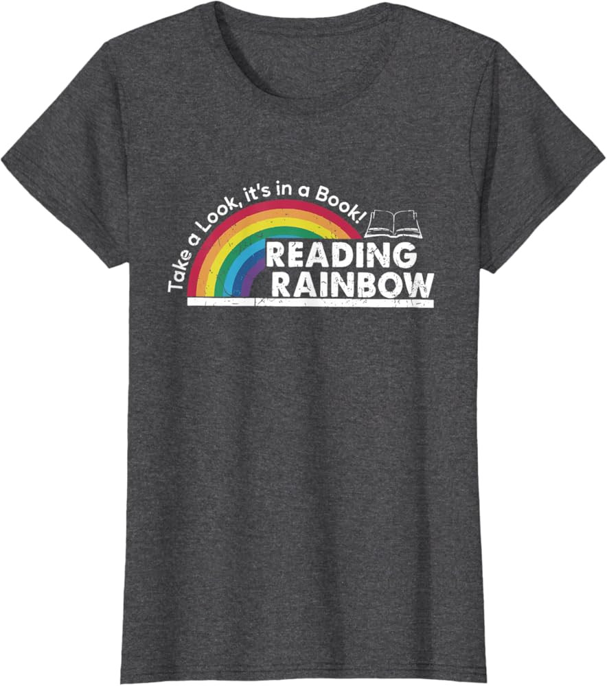 Take A Look It's In A Book Retro Reading Book Lover T-Shirt | Amazon (US)