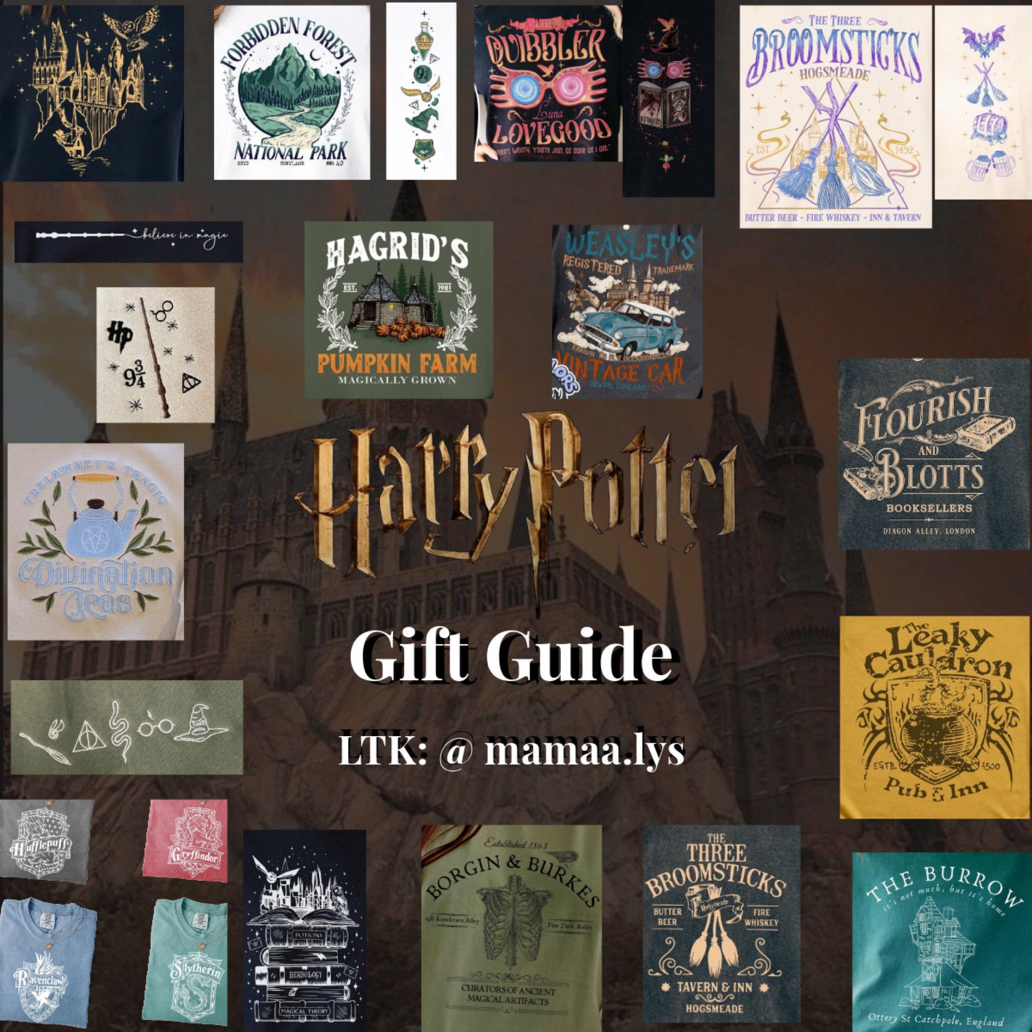 Harry Potter | gryffindor | hufflepuff | ravenclaw | slythrin | Hogwarts | wizard | witch | gift guide | Christmas gift ideas | booktok | booktok gift | booktok gift guide 

#LTKFindsUnder100 #LTKSaleAlert #LTKFindsUnder50