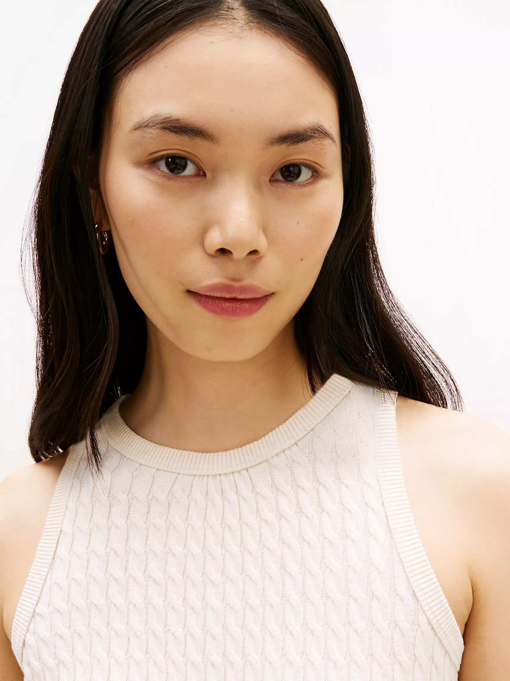 Cable Knit Sweater Tank | Tommy Hilfiger | Tommy Hilfiger (US)