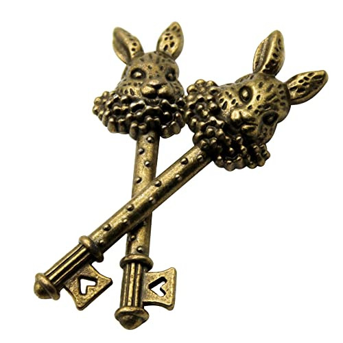 2pc Antique Easter Bunny Key Set - Perfect for Easter Decorations | Amazon (US)