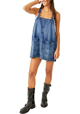 Free People Women's We The Free Overall Smock Mini Top, Large | Belk