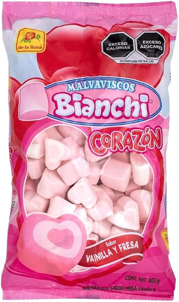 Generic Marshmallow Bianchi Heart 400 grams | Amazon (US)