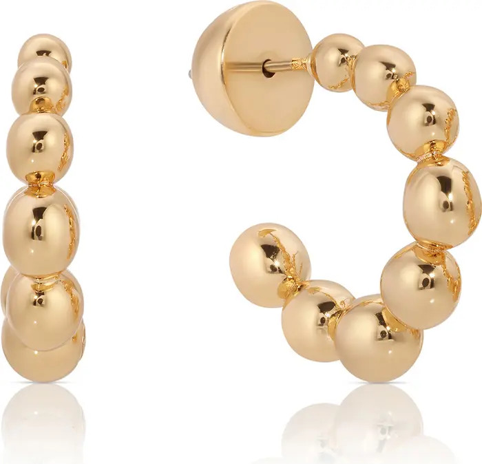 Bubble Ball Hoop Earrings | Nordstrom