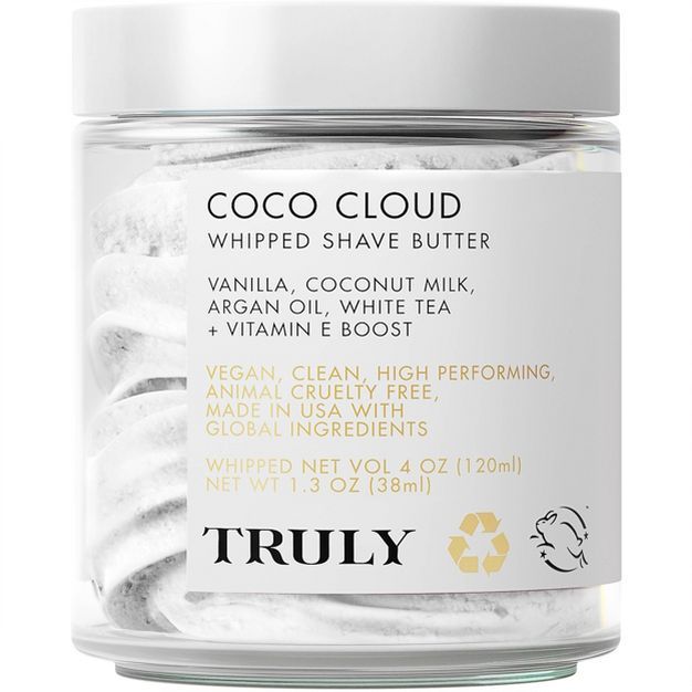 TRULY Coco Cloud Luxury Shave Butter - Ulta Beauty - 1.3 fl oz | Target