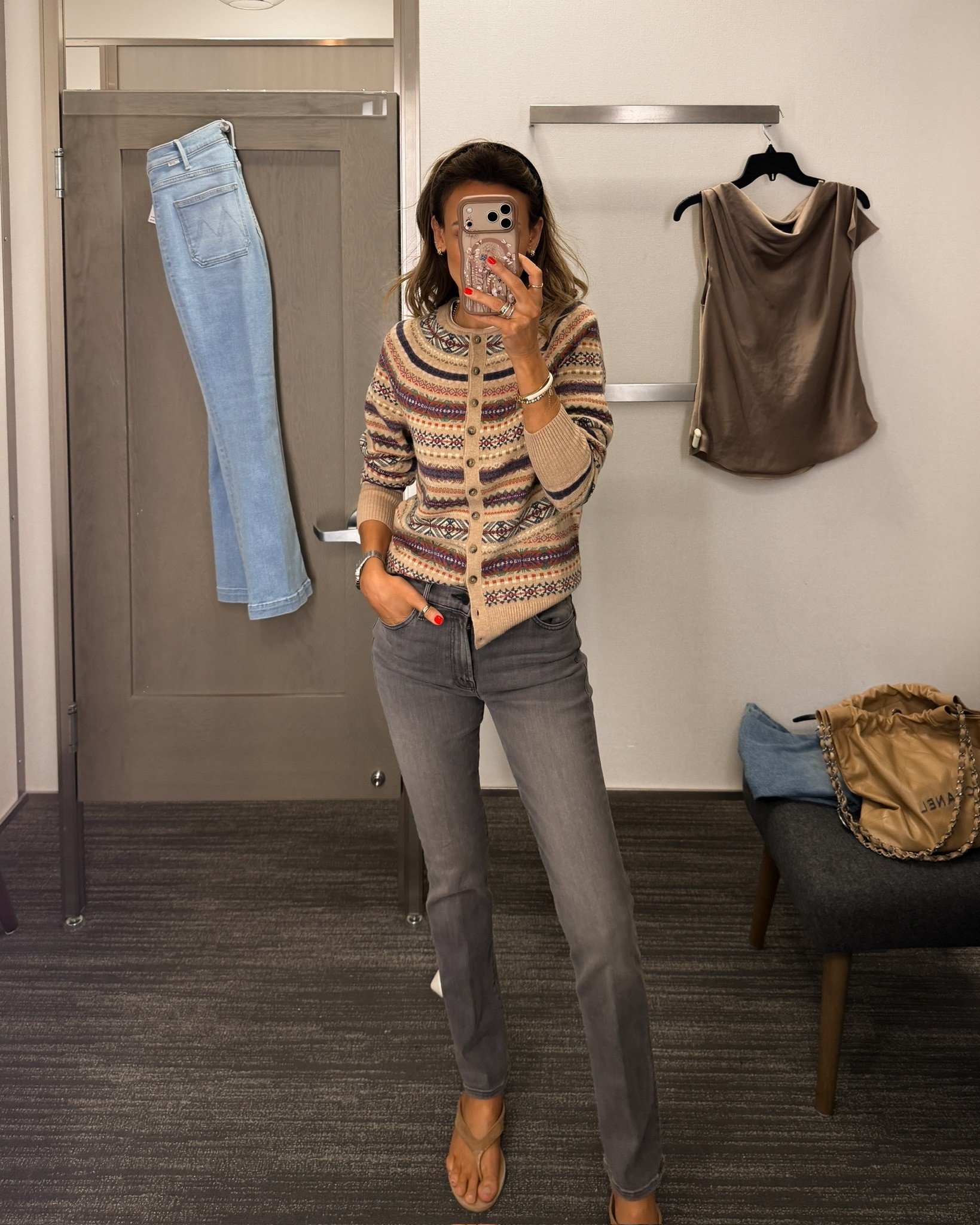 Nsale finds: This Ralph Lauren fair isle sweater is giving mountain vibes, also loving the slim fit of these mother jeans, perfect to tuck in riding boots! Both tts

#LTKSaleAlert #LTKOver40 #LTKSeasonal