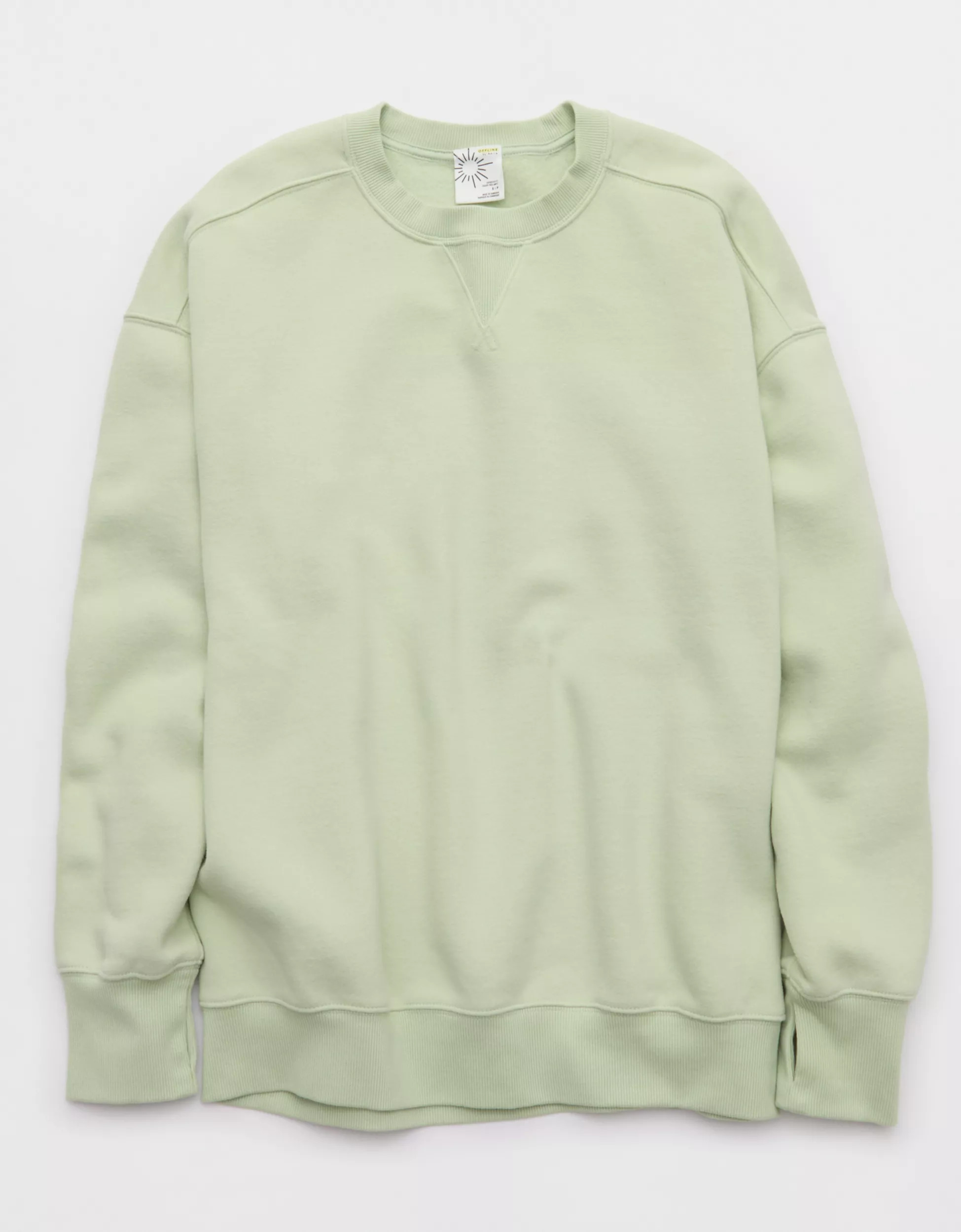 OFFLINE By Aerie Cloud Fleece Oversized Crewneck | Aerie