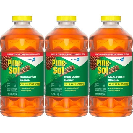 CloroxPro Pine-Sol Multi-Surface Cleaner, Original Pine, 80 Fl Oz, Pack Of 3 Bottles | Walmart (US)