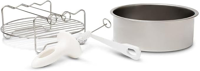 Electrolux Conjunto de Acessórios para Air Fryer, Forma, Grelha e Fatiador 3 Peças | Amazon (BR)