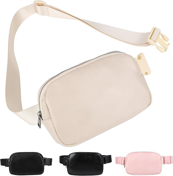 ZPN Mini Fanny Pack Belt Bag for Women and Men, Fashionable Waterproof Waist Pack with Adjustable... | Amazon (US)