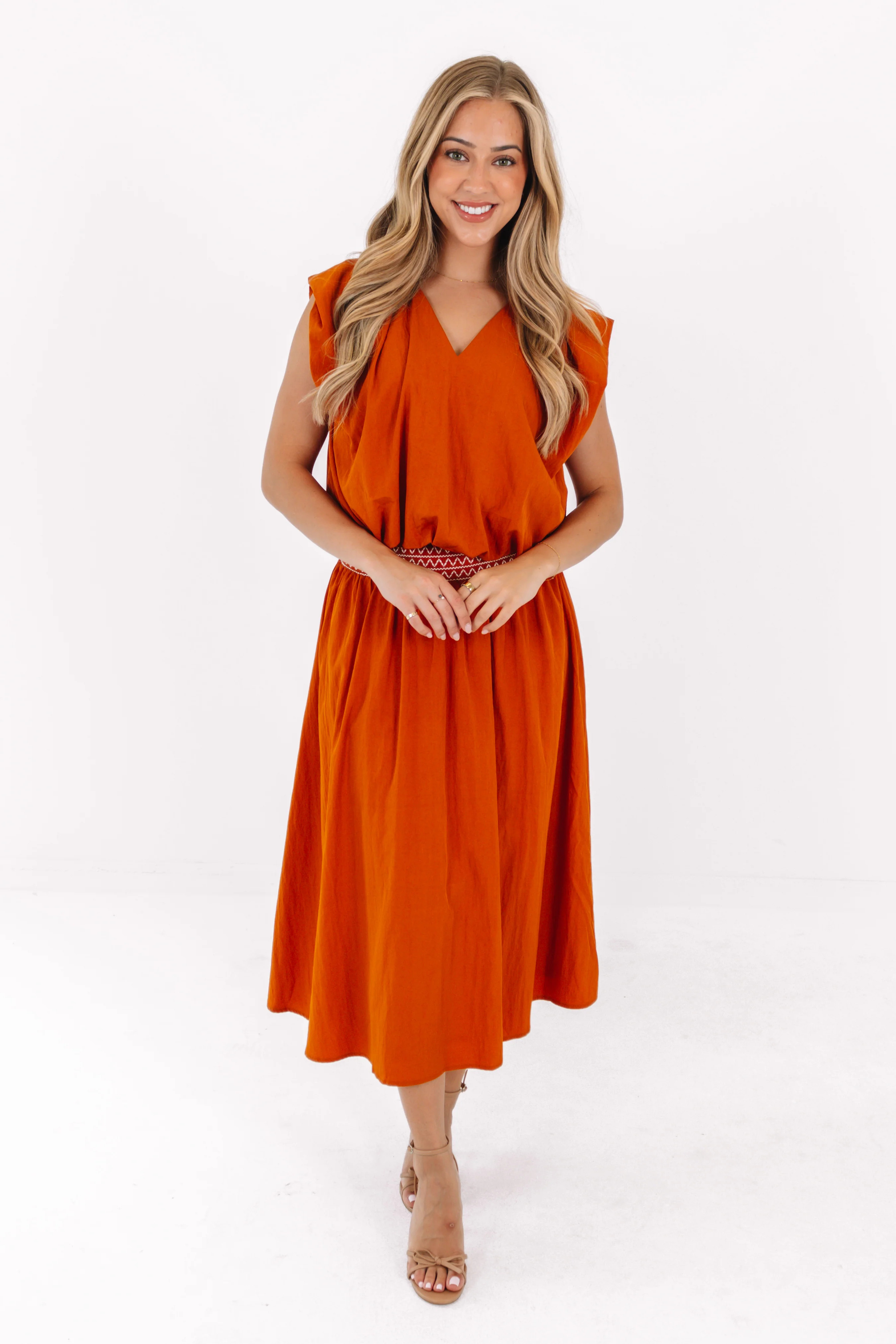 The Layne Top - Burnt Orange | J.Marie