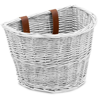 ProSource Nantucket Bike Basket, White | Target