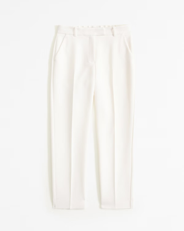 Mid Rise Slim Straight Pant | Abercrombie & Fitch (US)