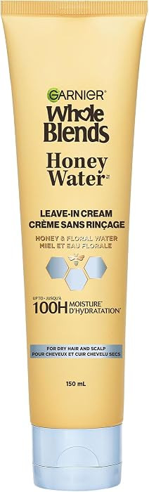 Garnier Whole Blends Honey Water Leave-in Cream, for Dry Hair and Scalp, Honey Water & Floral Nec... | Amazon (CA)