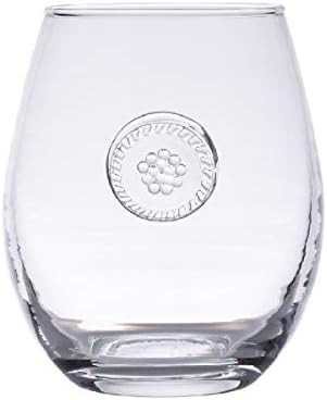 Juliska Berry & Thread Stemless White Wine Glass | Amazon (US)
