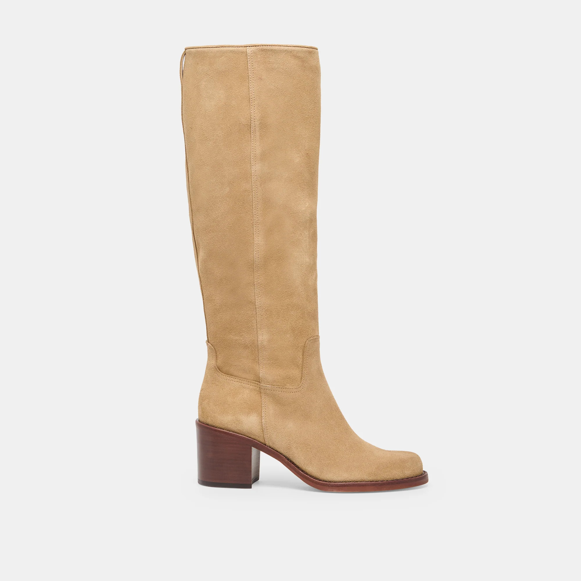 Lucyle Dk Taupe Suede Boots | Dolce Vita | DolceVita.com