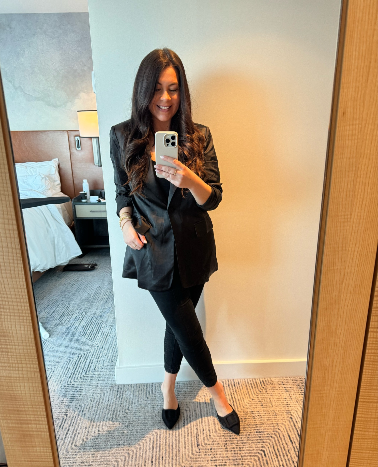 Business casual outfit 

#businesscasual #blackoutfit #workattire #blackblazer 

#LTKtravel #LTKworkwear #LTKstyletip