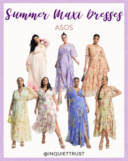 These chic floral dresses make great summer outfits!

#maxidress #plussize #outfitinspo #springstyle

#LTKFind #LTKstyletip #LTKSeasonal
