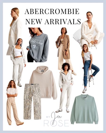 New arrivals from Abercrombie, winter fashion finds, outfit ideas for winter, winter style, outfit of the day for winter 

#LTKSeasonal #LTKstyletip