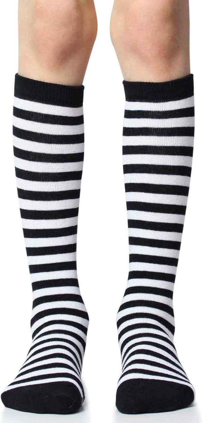 juDanzy Knee High Socks with Grips for Babies, Toddlers and Children (1 Pair) | Amazon (US)