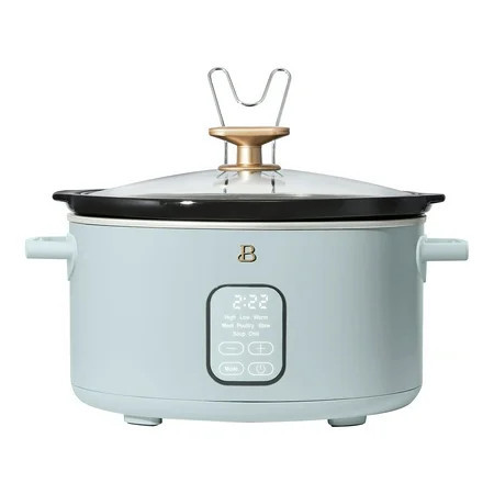 Beautiful 6 Qt Programmable Slow Cooker, Hydrangea by Drew Barrymore | Walmart (US)