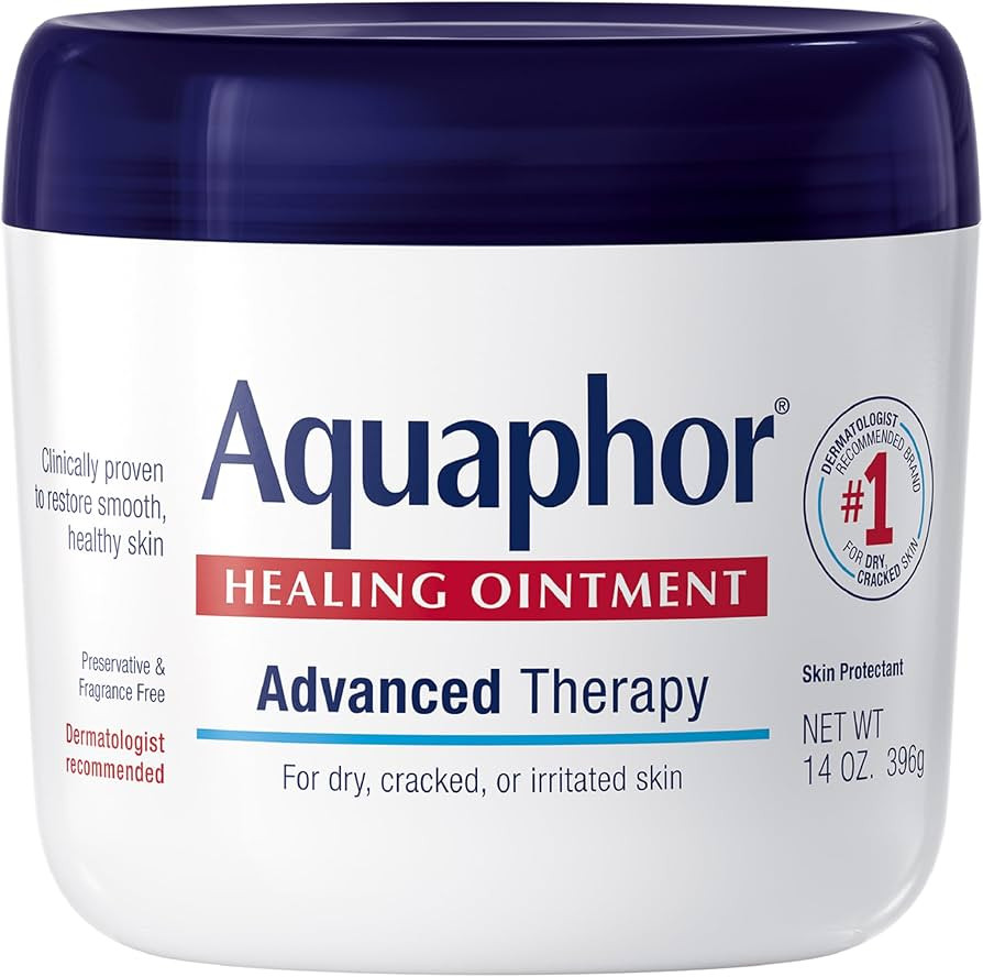 Aquaphor Healing Ointment, Advanced Therapy Skin Protectant, Dry Skin Body Moisturizer, Multi-Pur... | Amazon (US)