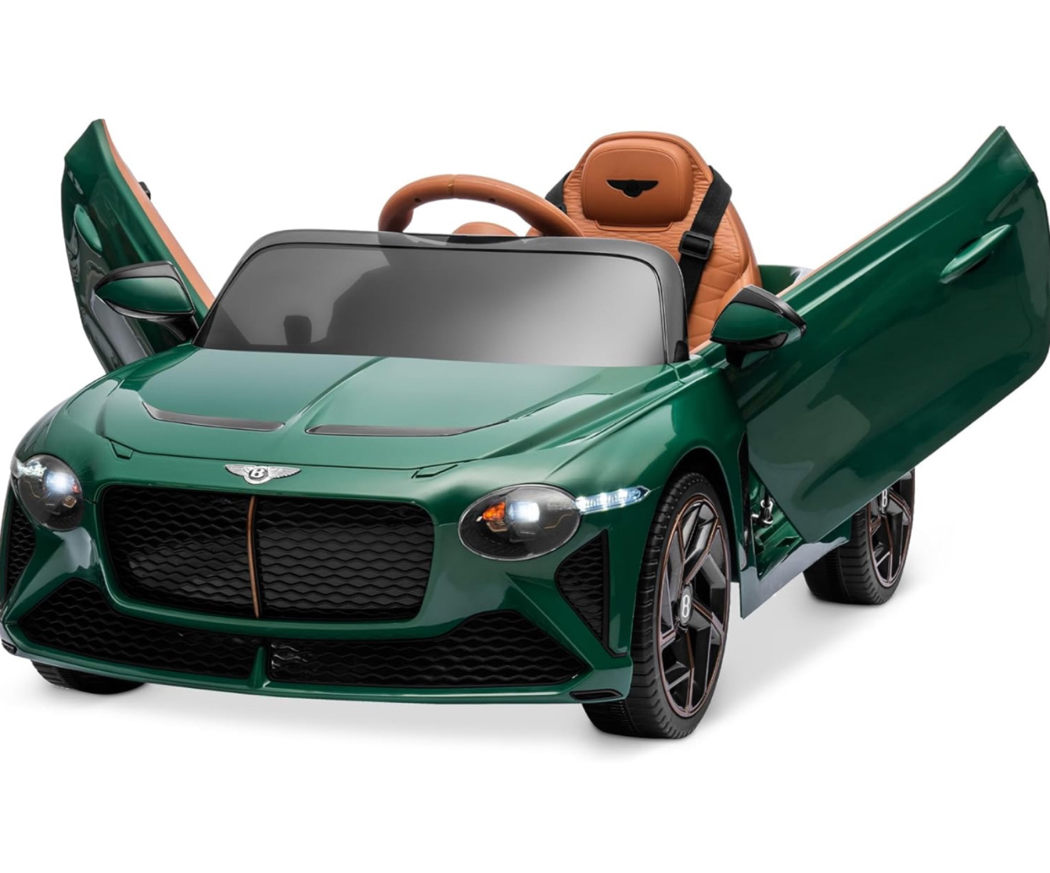 5% off plus $10 off 🎉

Kidzone 12V Licensed Bentley Bacalar Ride on Car Kids Battery Powered Electric Vehicle Toy w/Parent Remote Control, 3 Speeds, Spring Suspension, LED Lights, Horn, Radio, AUX Port - Green

#LTKSaleAlert #LTKKids