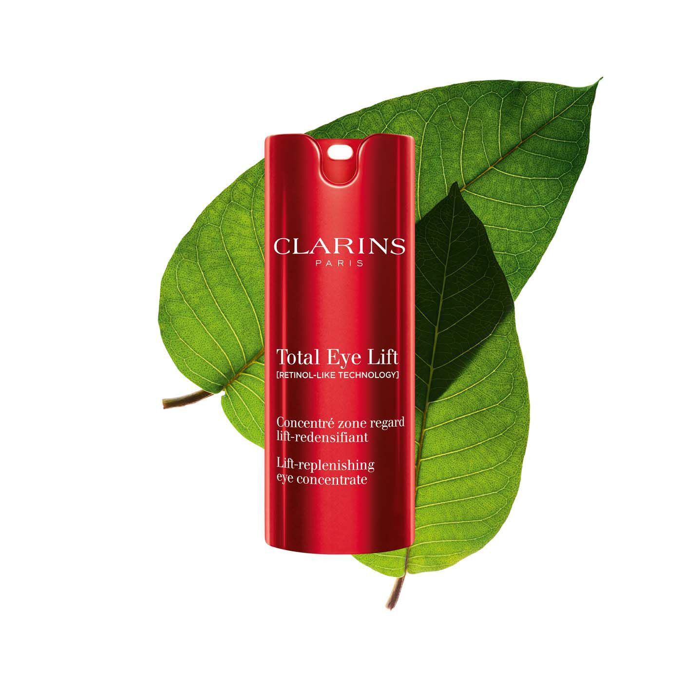 Clarins Total Eye Lift Refillable Eye Cream for Firming Wrinkles Dark Circles + Puffiness 0.5 Oz. | Clarins USA
