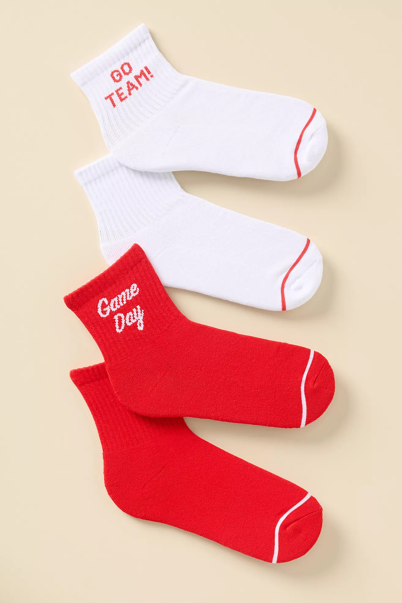 Daily Practice Game Day Socks, Set of 2 | Anthropologie (US)