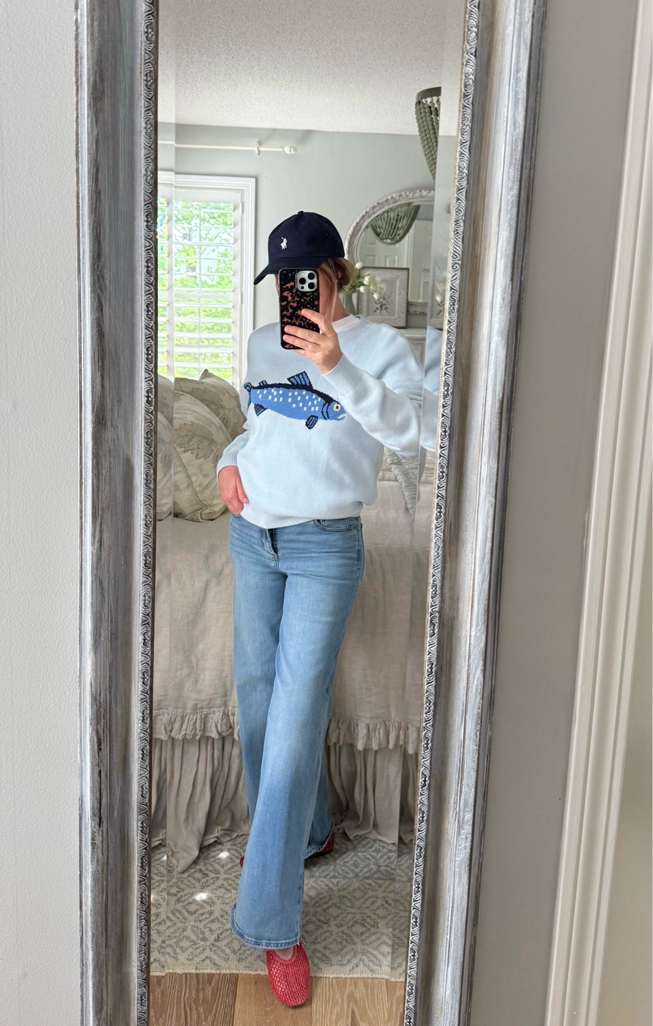 Loving this sweater! So cozy and perfect for summer 🩵

#LTKootd #LTKgrwm