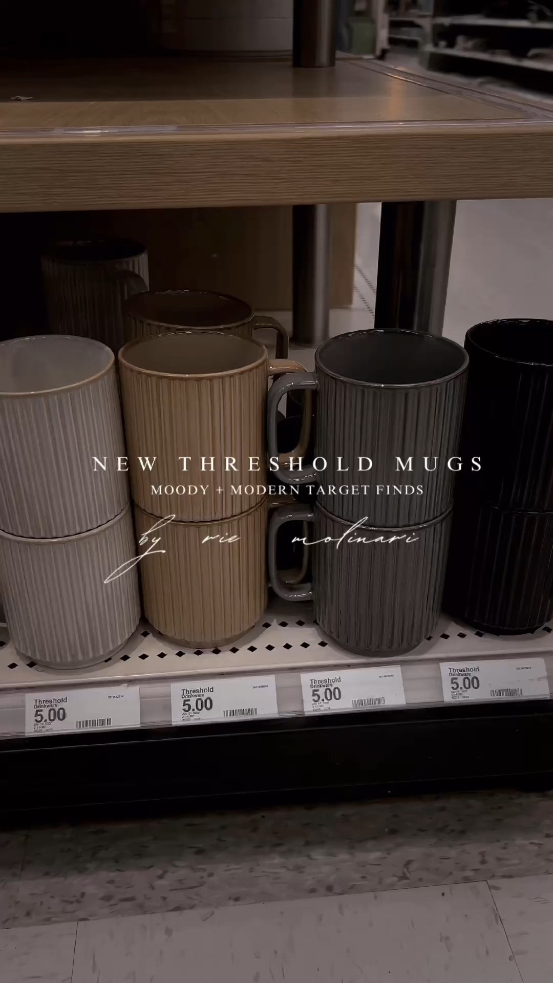 New threshold mug finds at target! Giving all the moody neutral vibes and a great price of $5, decent size too! Also, espresso mugs! 

#LTKfindsunder50 #LTKhome #LTKfindsunder100