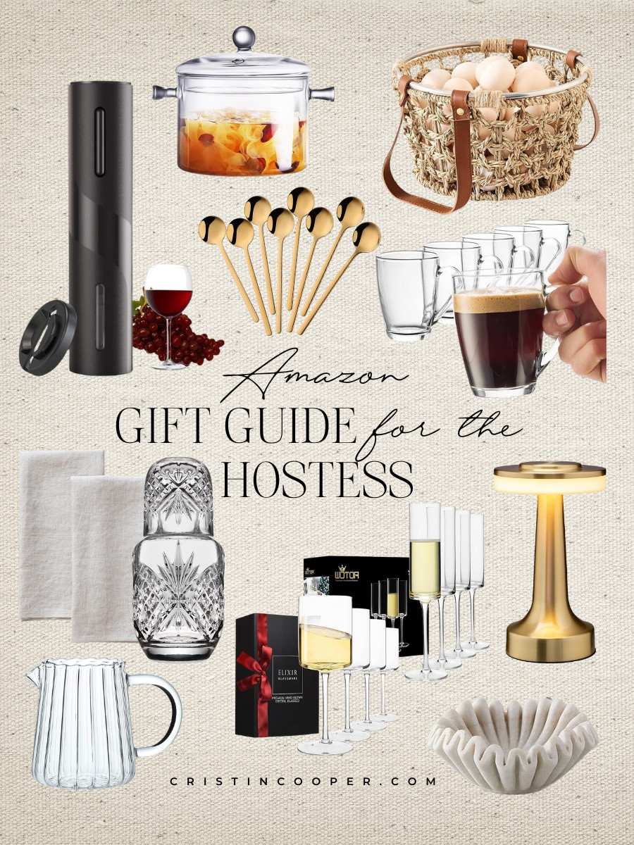 Gift Guide for the Hostess all from Amazon 

 #LTKGiftGuide #LTKHoliday #LTKParties