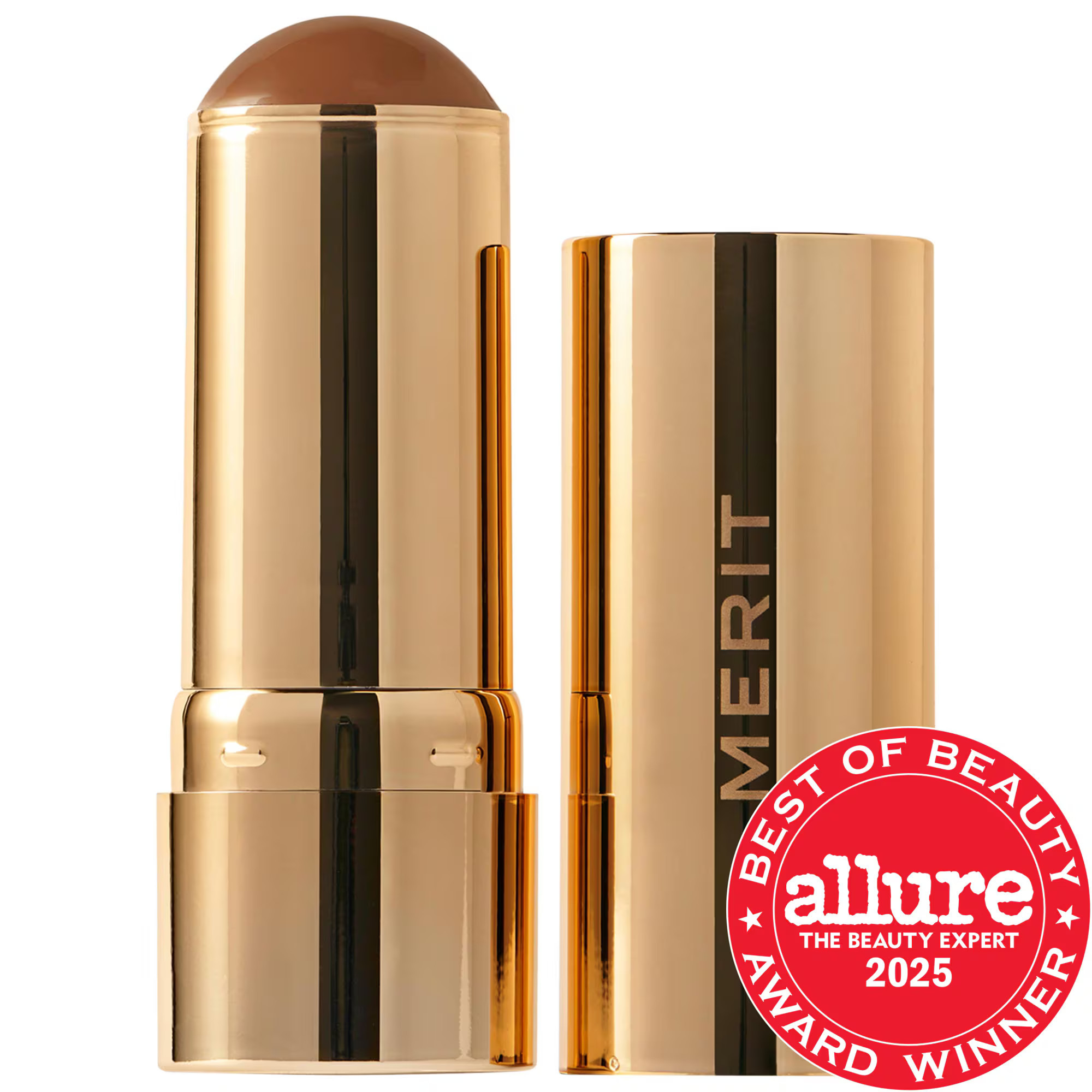 MERIT Bronze Balm Sheer Sculpting Bronzer Siene 0.44 oz | Sephora (US)