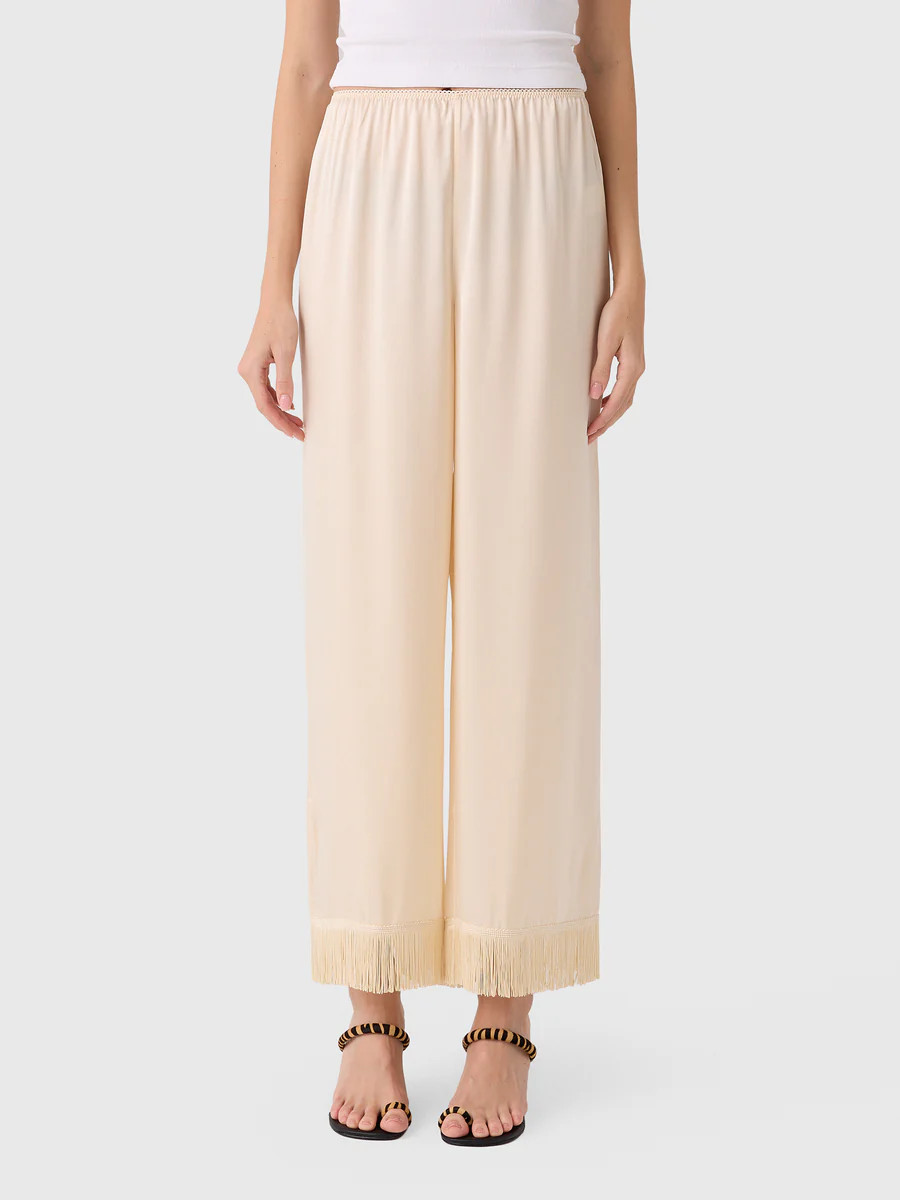 DÔEN Women's Lavon Fringe Pant | Saint Bernard