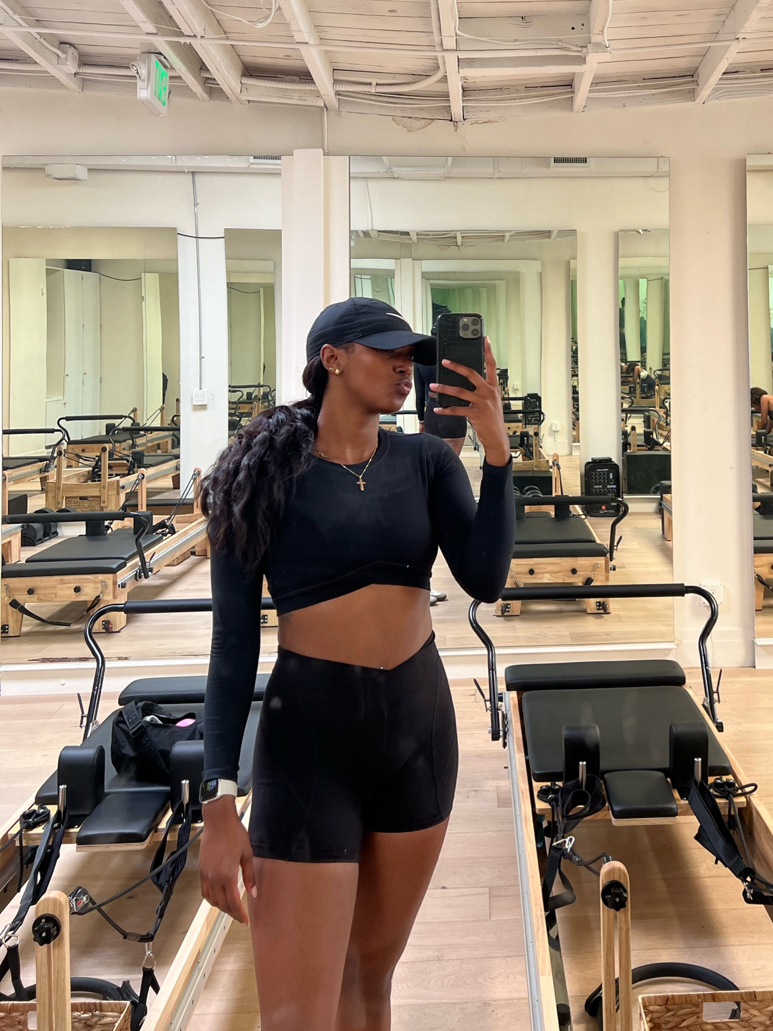 pilates mami 🖤💅🏾 love this set from lspace 

#LTKFitness #LTKActive
