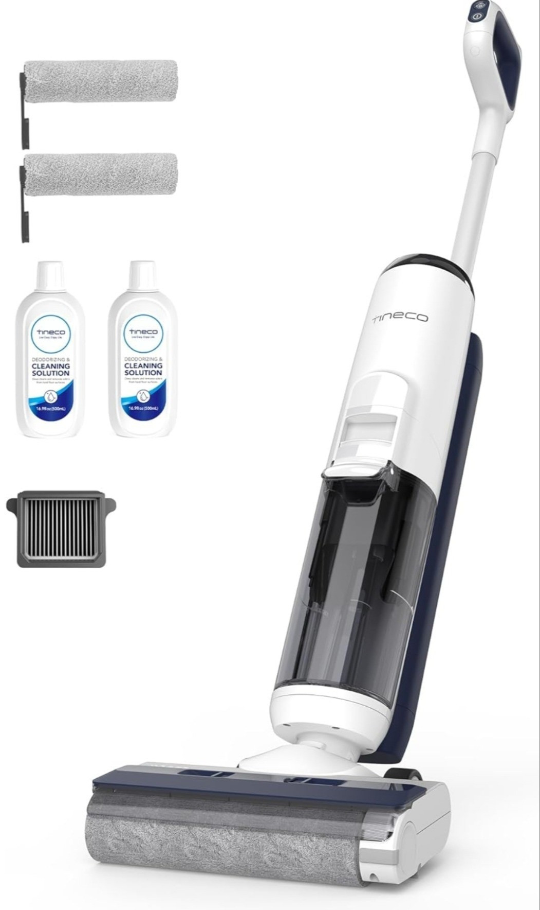 ✨ Keep your home spotless with the Tineco iFLOOR 5 Breeze Complete Wet Dry Vacuum! ✨This lightweight, cordless floor washer makes cleaning so much easier—vacuuming and washing your hard floors all in one simple step. 🚿🧹✔️ One-step cleaning: vacuum + wash at the same time✔️ Edge-clean design: reaches every corner✔️ Auto self-cleaning mode: keeps your device fresh✔️ Cordless + lightweight: easy to carry and maneuverIf you want a faster, easier, and more effective way to clean, this is a total game-changer for your floors! 🏡💙#AmazonHome #AmazonFinds #CleanHome #HomeEssentials #Tineco #CordlessVacuum #FloorCare #HomeOrganization #LTKhome #LTKcleaning #LTKfinds #HomeCleaning #SmartCleaning 

#LTKHome #LTKU #LTKSaleAlert