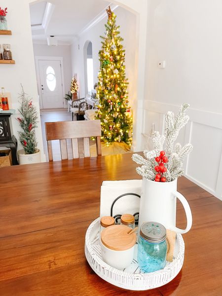 Christmas decor through the house!


#Christmas #diningroom #holiday #lazysusan #Christmastree #holidayred #christmasdecor

#LTKSeasonal #LTKhome #LTKHoliday