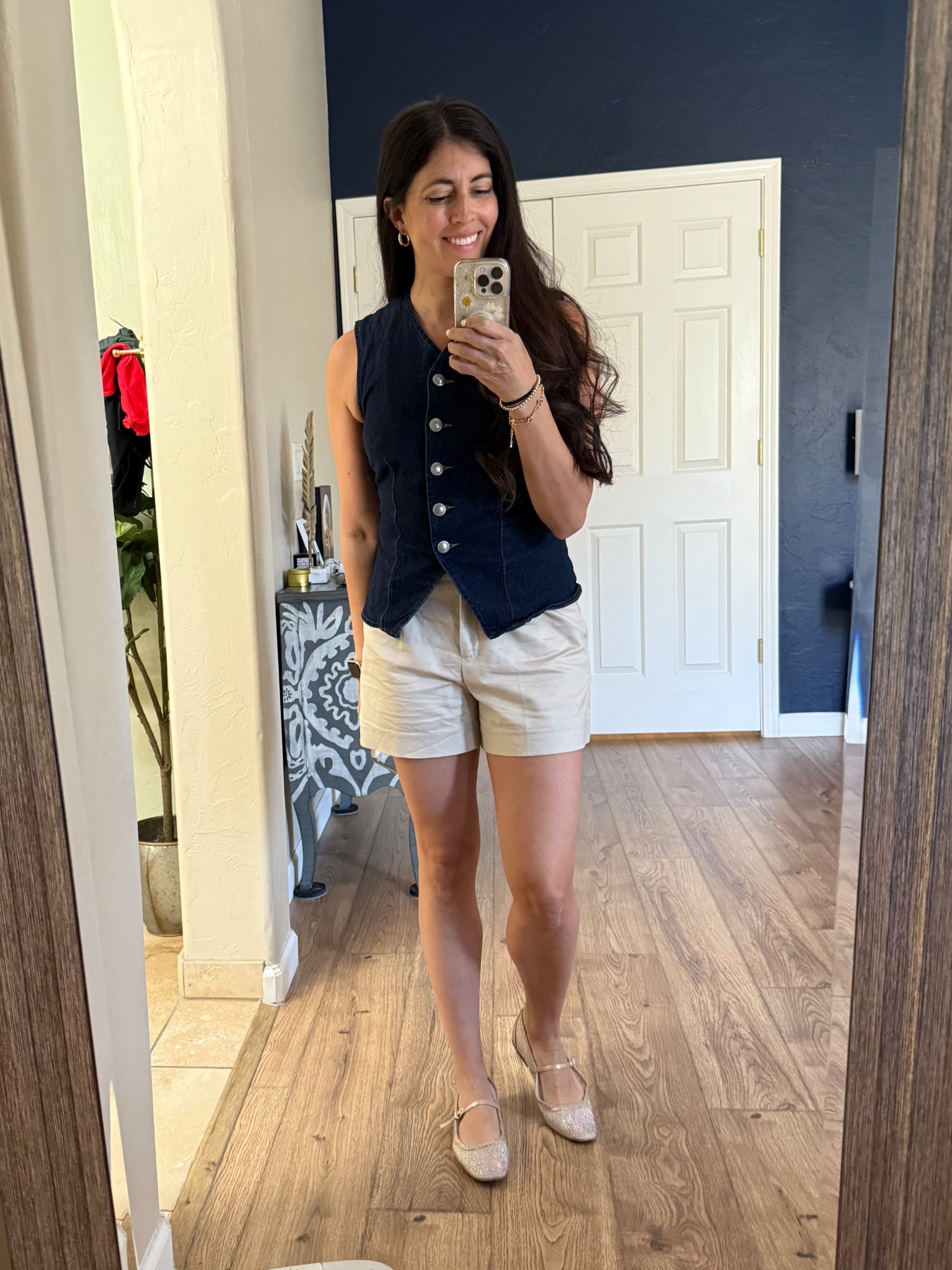 This vest is amazing quality! Shorts are from Zara but linking similar pairs 

#LTKOver40