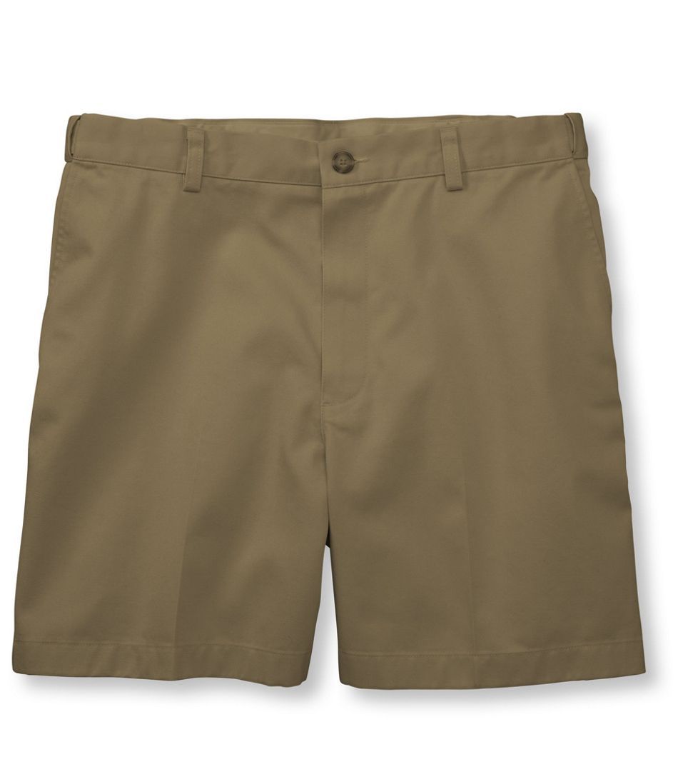 Men's Wrinkle-Free Double L Chino Shorts, Natural Fit, Hidden Comfort Waist, 6" | Shorts at L.L.B... | L.L. Bean