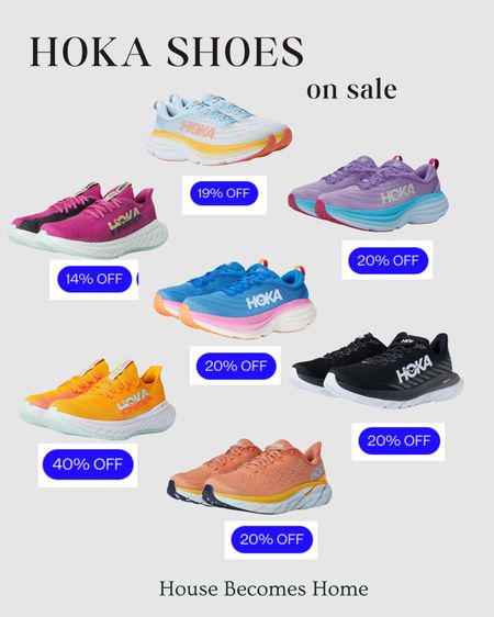Hoka shoes on Sale! 

#LTKSeasonal #LTKsalealert #LTKshoecrush