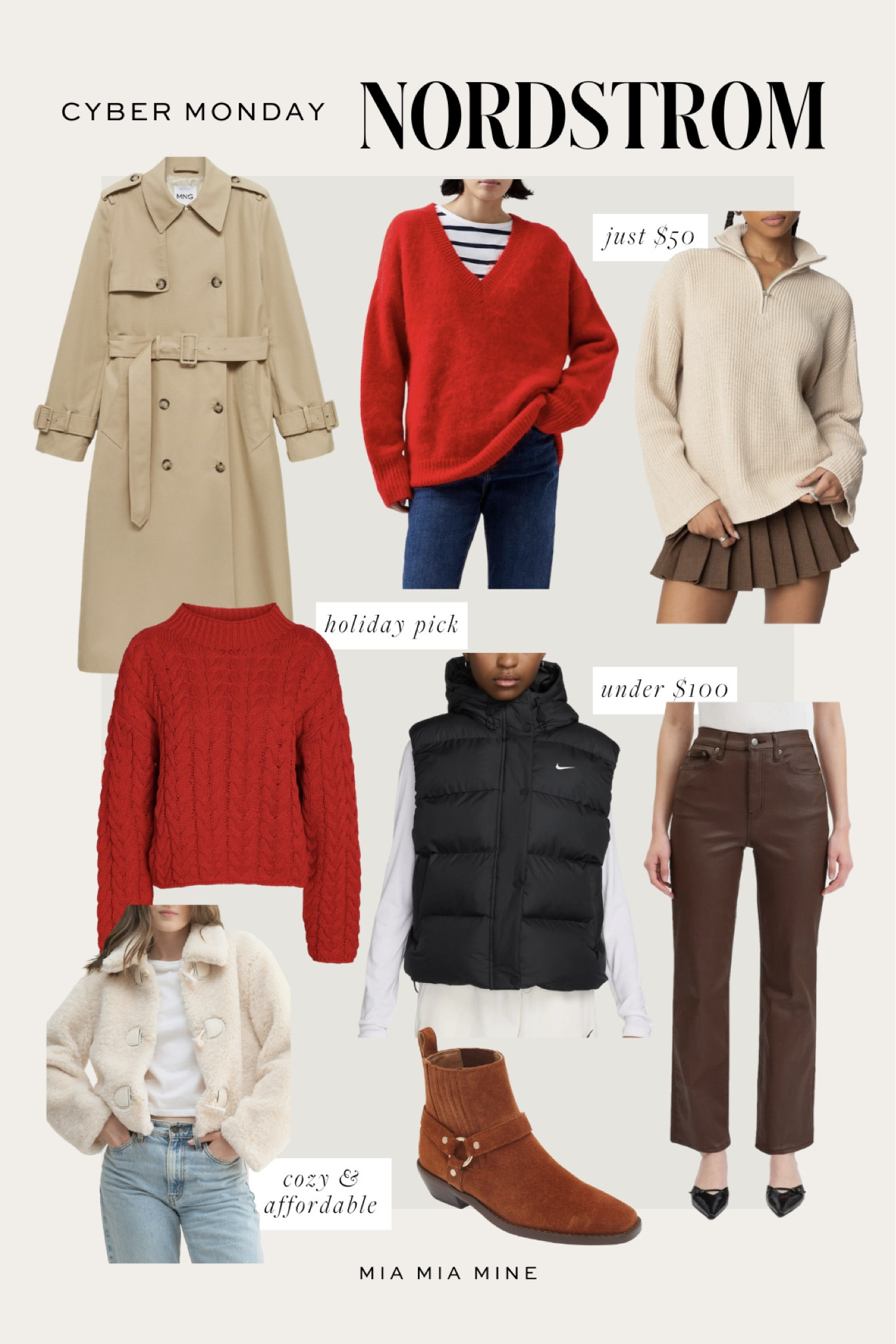 Nordstrom cyber Monday sale
Save up to 60% off winter staples
Mango trench coat on sale
Holiday sweaters on sale



#LTKSaleAlert #LTKHoliday #LTKFindsUnder100