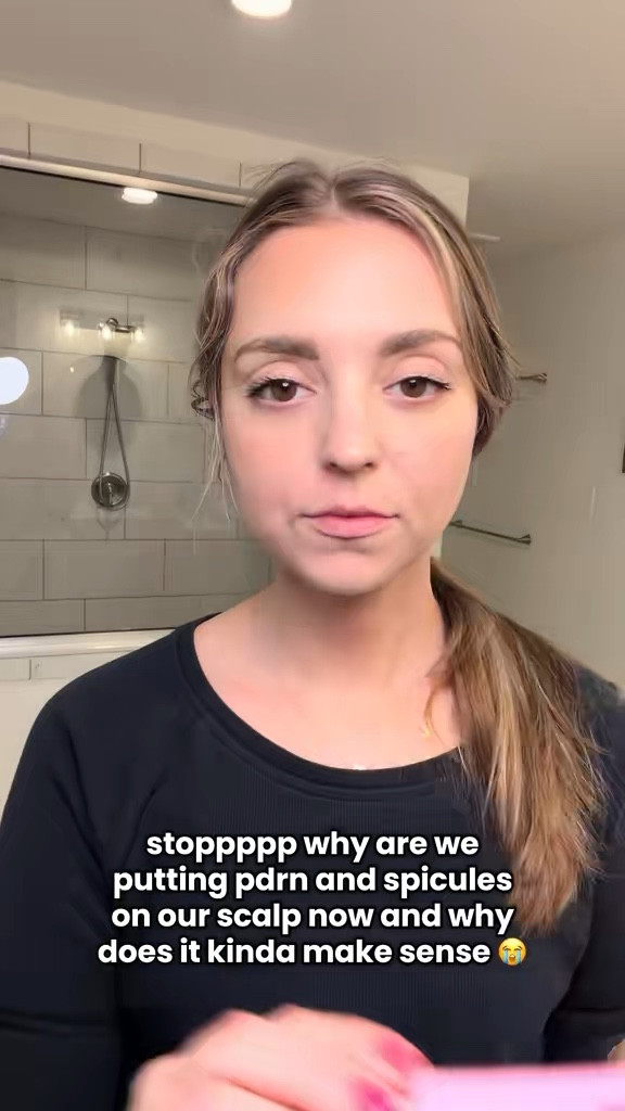 If your scalp has been feeling dry or your hair just looks a little dull lately, this serum is worth trying 🌿 The Medicube Rosemary PDRN Scalp Serum helps support a healthier-looking scalp while leaving hair looking fuller and refreshed. I love applying it along my scalp and massaging it in for a quick hair care reset.

#medicube
#tiktokmademebuyit
#kbeautyhaircare
#scalpcare
#ltkbeauty

#LTKmomlife #LTKgrwm #LTKBeauty