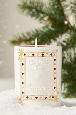 New York City Ballet Christmas Tree Woody Fresh Balsam & Cedarwood Ceramic Candle | Anthropologie (US)