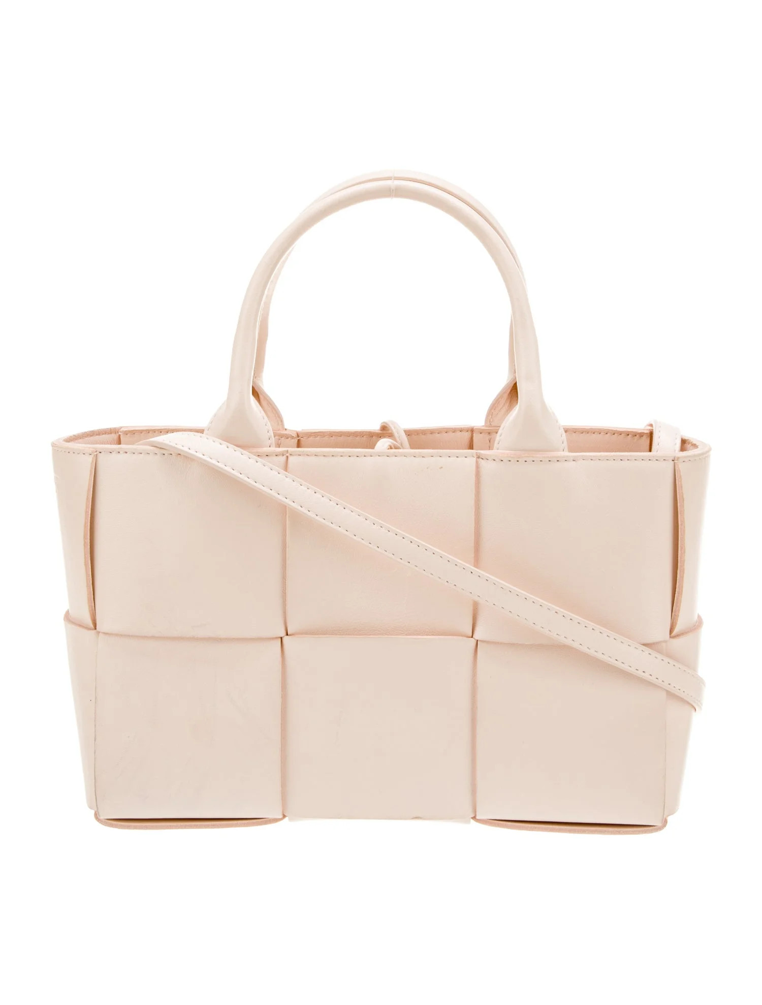 Bottega Veneta Intrecciato Arco Small - Neutrals Handle Bags, Handbags - BOT332886 | The RealReal | The RealReal