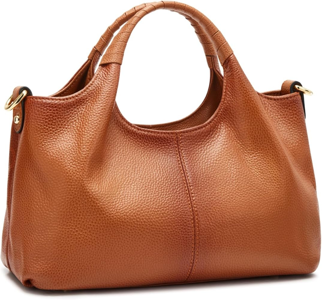 Kattee Leather Purses and Handbags for Women, Small Medium Crossbody Bags Trendy, Soft Shoulder S... | Amazon (US)