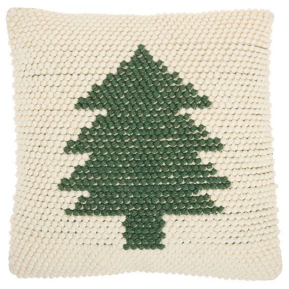 Christmas Tree Loops Throw Pillow - Mina Victory | Target