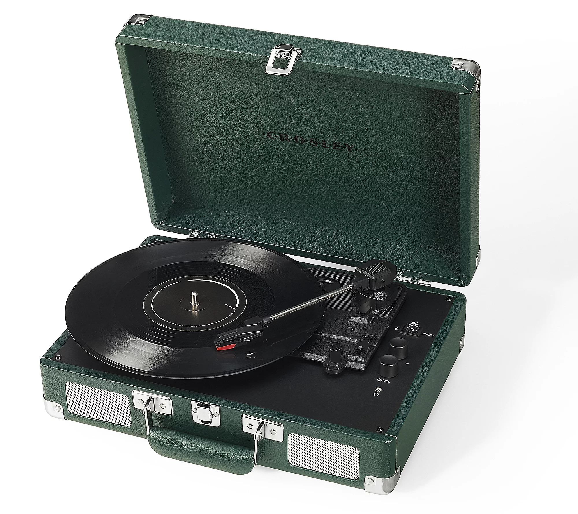Crosley Cruiser Plus Turntable with Bluetooth S eaker | QVC